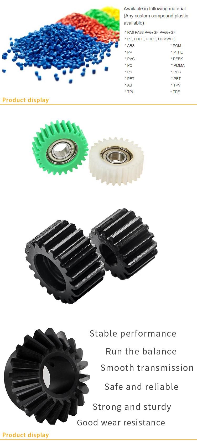 Mc Nylon Wear-Resistant Spur Gear Spot Plastic