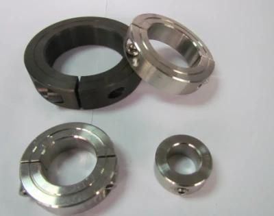 Customizable Steel/Stainless Steel Hex Hole Shaft Collar and Double Split Shaft Collar