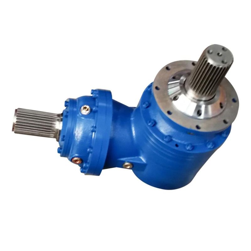 Right Angle Planetary Gear Box Speed Reducer Application Crusher