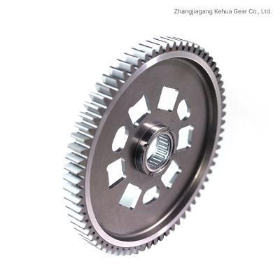 Fixed Auto Parts Motorcycle High Speed Gear Shot Blasting Cylinder Gear