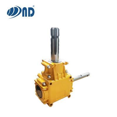Good Performance Agricultural Aluminum Gearbox for Agriculture Manual Fertilizer Distributor/Salt Spreader Pto Gear Box
