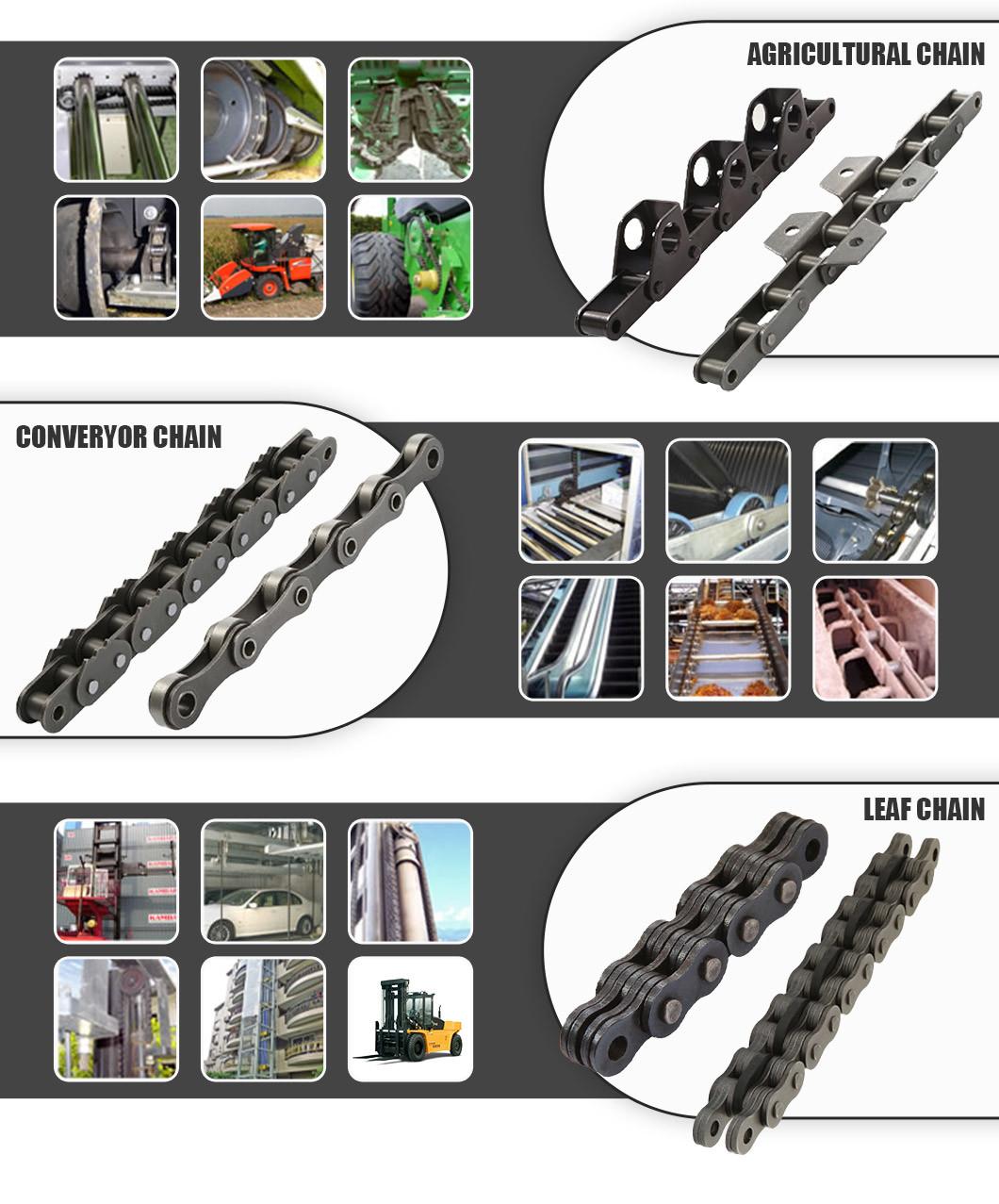Industrial Transmission Equipment High Frequency Quenching Stainless Steel Chain Sprocket