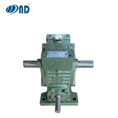 Competitive Price Cast Iron Housing Worm Gear Single Double Speed Gear Reducer Reduction for Electric Motor