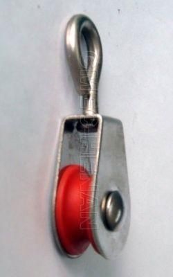 7/8&quot; Plastic/Nylon Rope Pulleys /Poultry Equipment Parts, Red