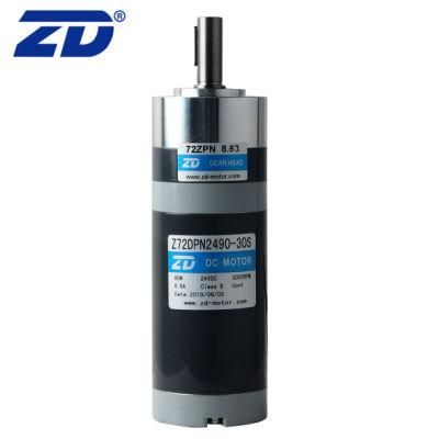 ZD High Speed 3000RPM Rated Speed Brush/Brushless Precision Planetary Transmission Gear Motor