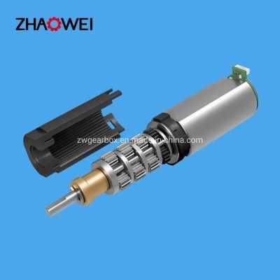 Zhaowei 8mm High Torque Low Speed Electric DC Gear Reduction Motor