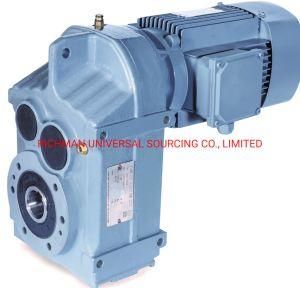 Qiangzhu Helical Gearbox Speed Reducer Engine R Type
