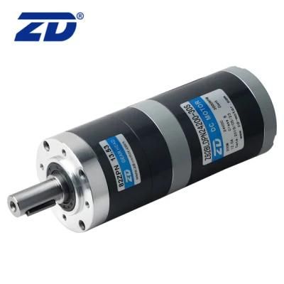 ZD 2000 Hours Motor Life 82mm 24 Voltage Brush/Brushless Precision Planetary Transmission Gear Motor