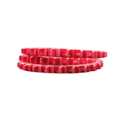 Red PU Power Twist Drive Link V Belt