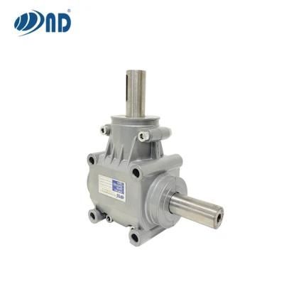 Pto 540 Rpm 90 Degree Ratio 1: 1 Right Angle Bevel Gear Box Agricultural Machine Gearbox for Conical Salt Spreader