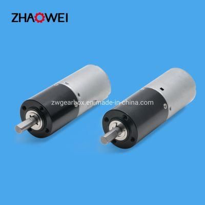 24V 22mm 5.0W Low Noise 26rpm DC Planetary Gearhead Motor