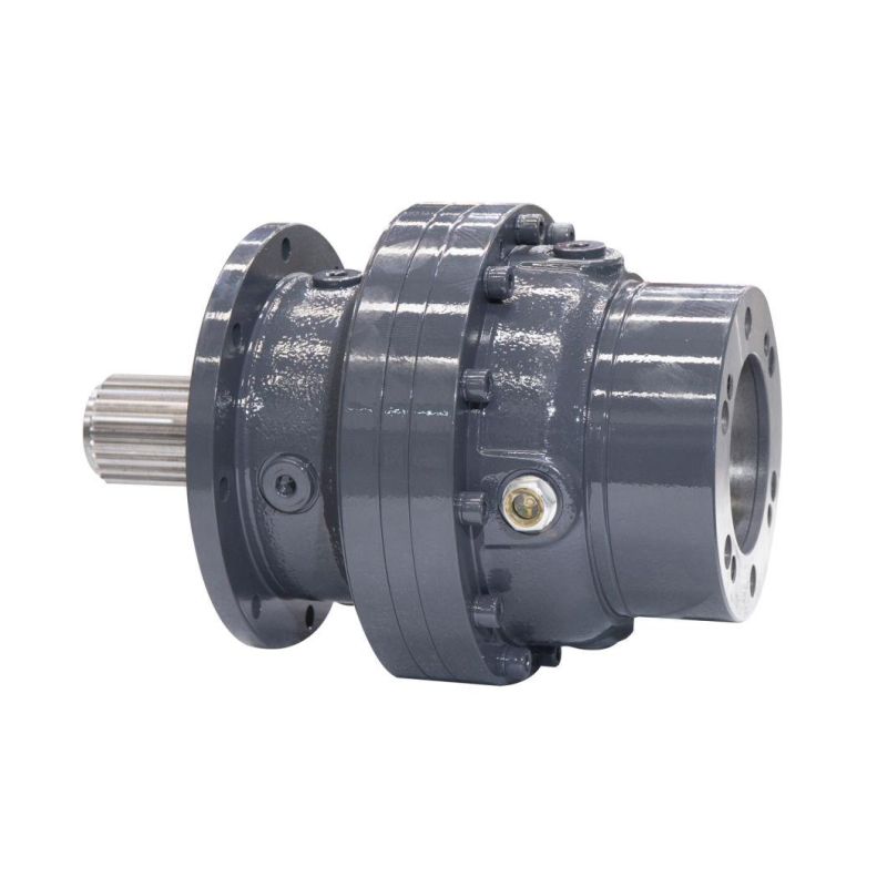 Female Splined Shaft in Line Planetary Gearbox Speed Reducer with Torque Arm Mounted