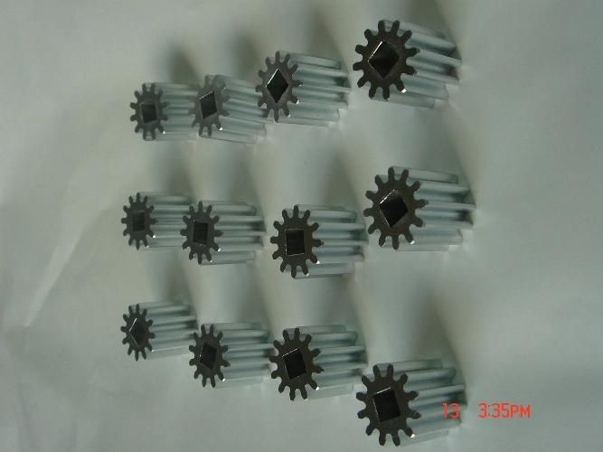 Casting and Machining Spur Gear Zinc Plated