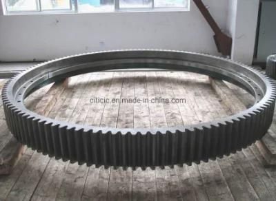 Rotary Dryer Forging Tyre Wheel Girth Gear