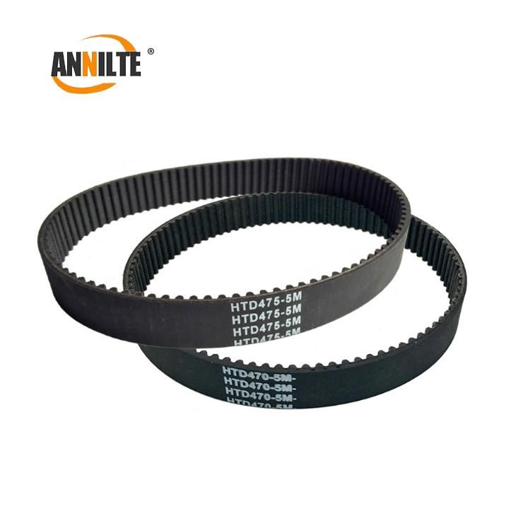 Annilte 120-S2m-10 Black Rubber Timing Belt for SMT Machine