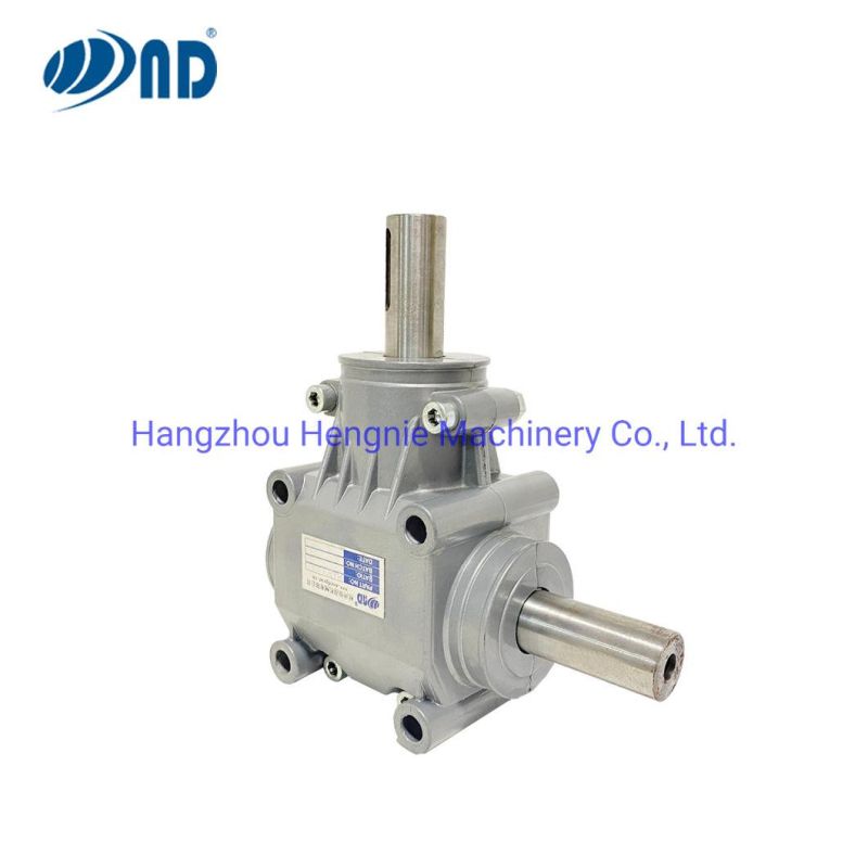 Pto 540 Rpm 90 Degree Ratio 1: 1 Right Angel Bevel Gear Box Agricultural Machine Gearbox for Sawmill Small Rotary Tiller