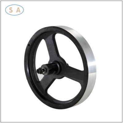 OEM and Customized Cast Iron Belt Pulley for Construction Machinery