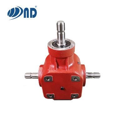 Agricultural Gearbox for Straw Blower Concrete Mixer Turf and Lime Spreader Gear Box Pto