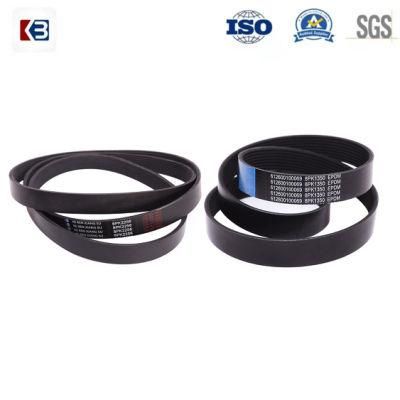 Wholesale Customized Various Models and Specifications of Black Soft Wear-Resistant Rubber Multi-Wedge Belt
