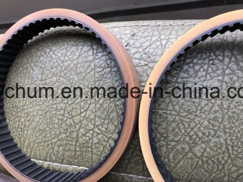 High Density Sponge Coated PU Synchronous Belts (code At10 T5 T10 XL L H)