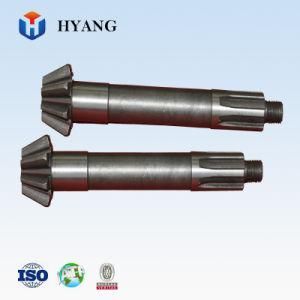 CNC Turning Machining Gear Shaft with Hobbing and Grinding Class 8