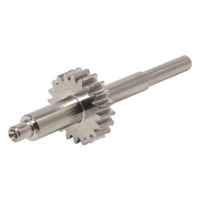 China Manufacturer High Quality Spline Shaft Gear Shaft for Wood Working Machine Motor