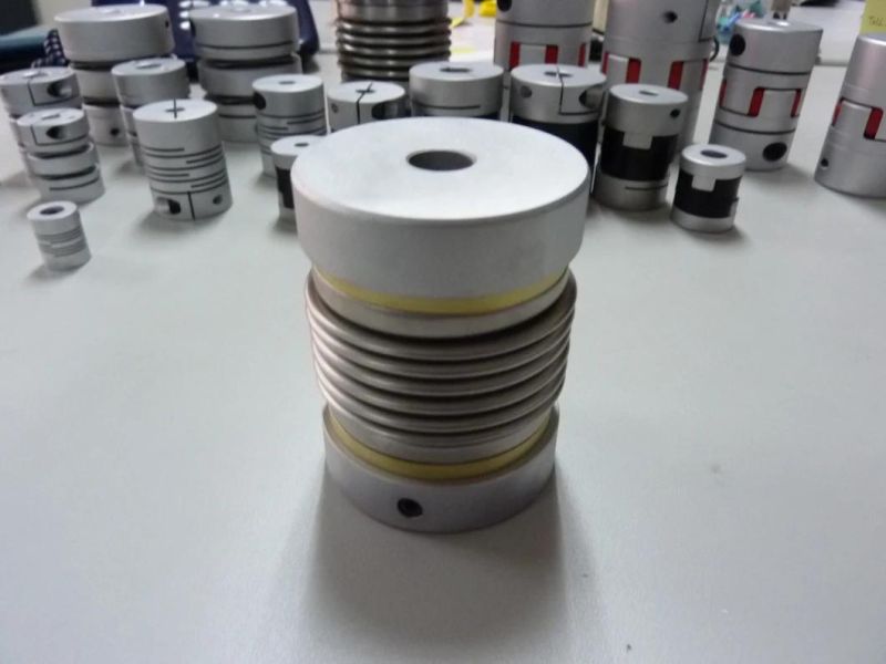 Mighty Stainless Steel Aluminum Metal Bellows Coupling Flexible Coup-Link Drive Shaft Coupling