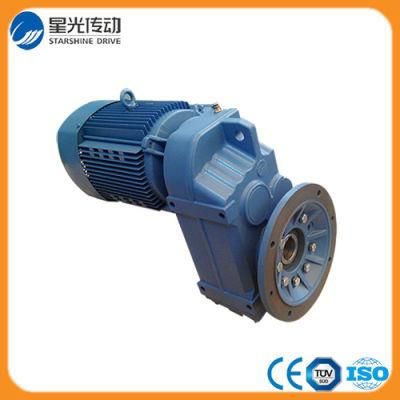 Energy Efficient Helical Parallel Gearmotor F Series for Graziery