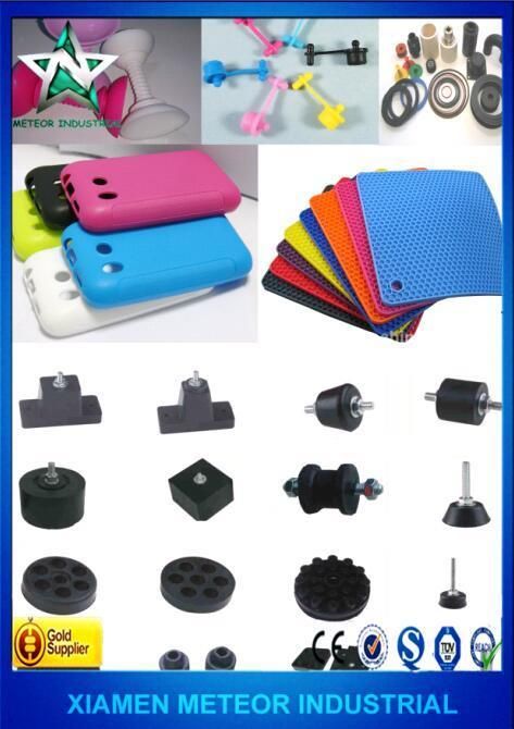 Customized Rubber Injection Products Components Auto Parts Machine Parts Silicone Rubber Gear