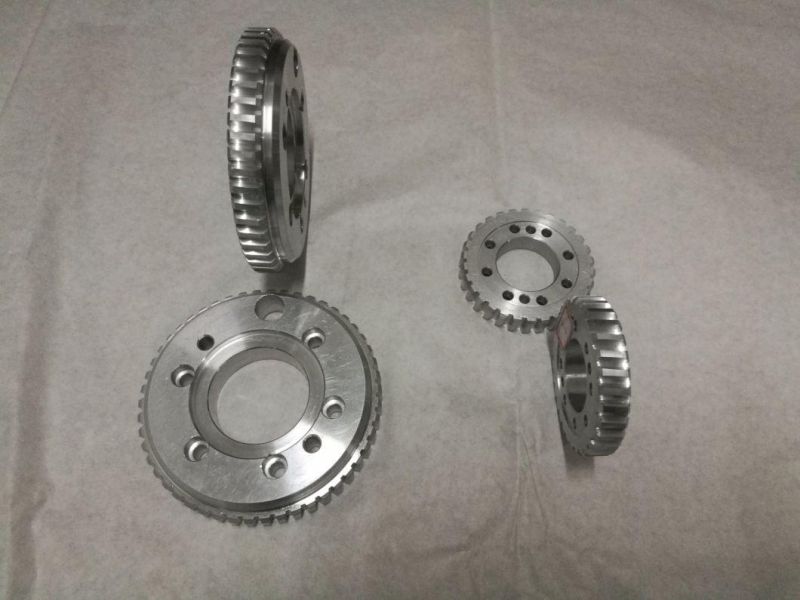 High Quality Machining Aluminum Worm Gear and Steel Worm Shaft