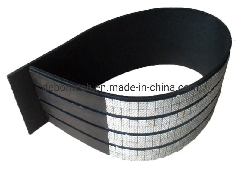 Conveyor Diamond Pattern Rubber Ceramic Pulley Lagging Rubber Sheets Price