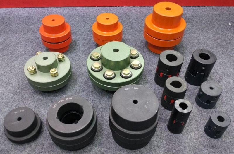 L Polyurethane Spider Jaw Coupling and HRC90 HRC110 HRC130 Flexible Rubber HRC Coupling