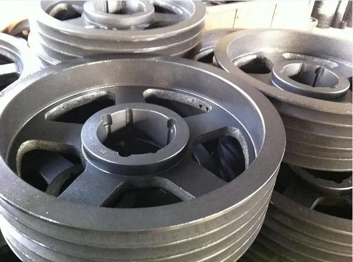 Customized Cast Iron Resin Sand Casting Pulley