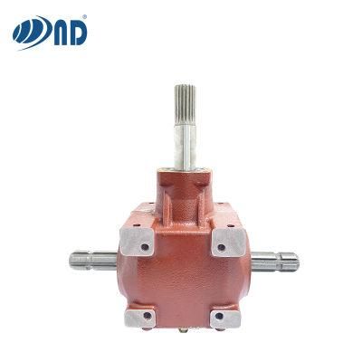 ND Agricultural Gearbox Conjoined Angular Agricultural Pto Gearbox for Power Harrow Harvester Machine