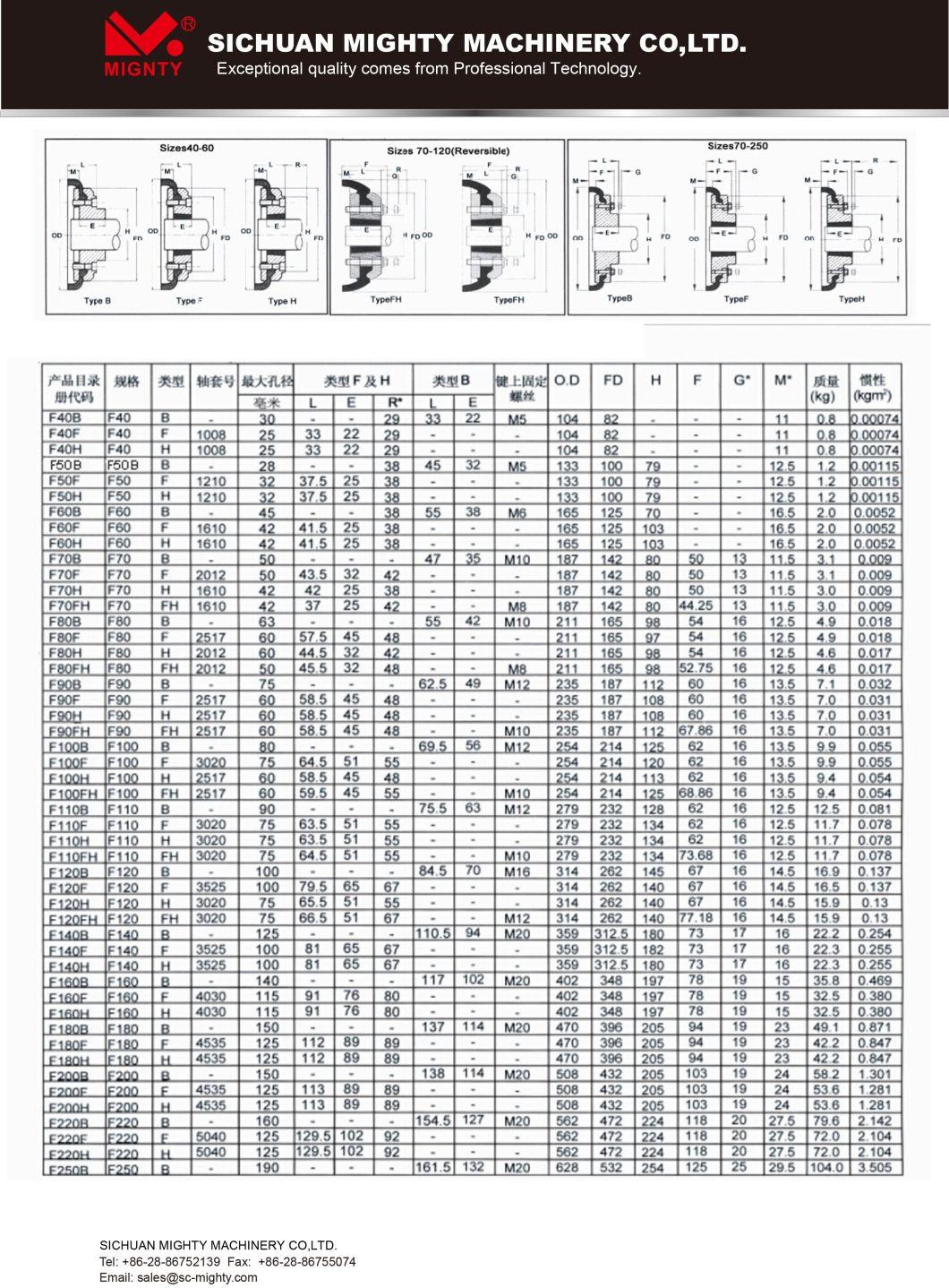 European Fenaflex Steel Tyre Coupling F40 F50 F60 F70 F80 F90 F100 F120 F160 F200 F220
