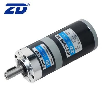 ZD 62mm Brush/Brushless Precision Planetary Transmission Gear Motor with CE Certification