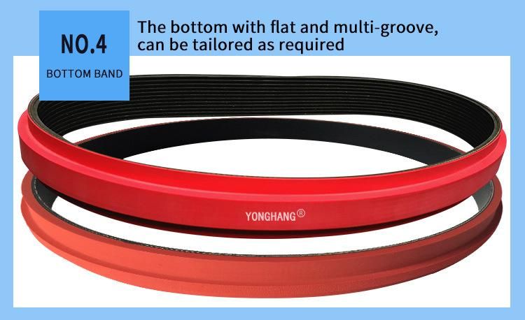 High-Quality Neoprene Screwing Machine Belt with Groove