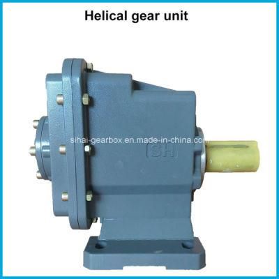 Src03 Motor Two-Staged Speed Reduction Helical Gearbox Reducer