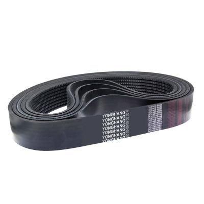 Rubber Black Joined Toothed V-Belt Industrial Wear-Resistant Wrapped Cogged Agriculture Triangle V-Belt