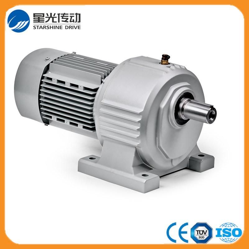 Aluminum Flange Mounted Helical Geared Motor for Kiln Machine