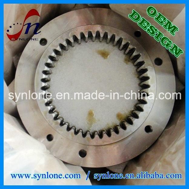 Ductile Iron Worm Gear with CNC Machining Process for Machine Parts