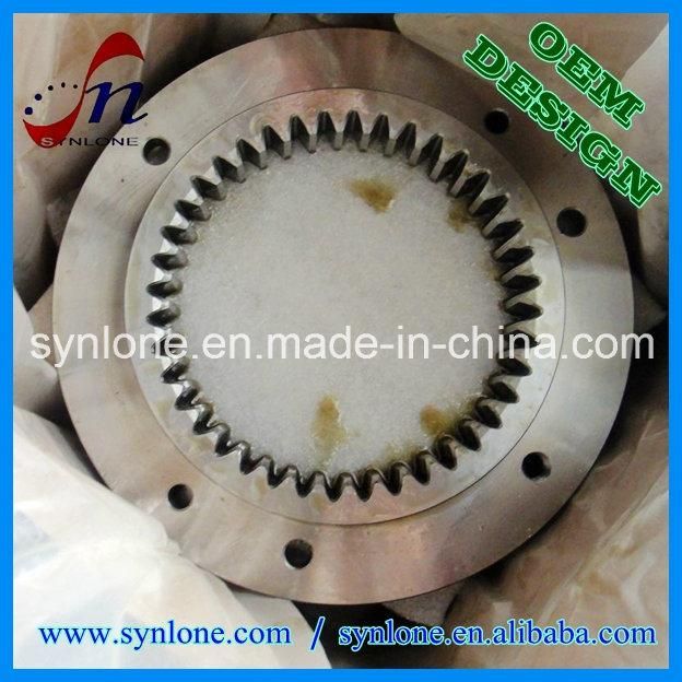 Ductile Iron Worm Gear with CNC Machining Process for Machine Parts