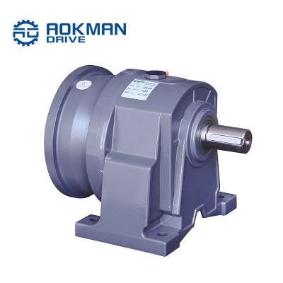 High Quality G Series Inline Helical Gear Reducer with Flange