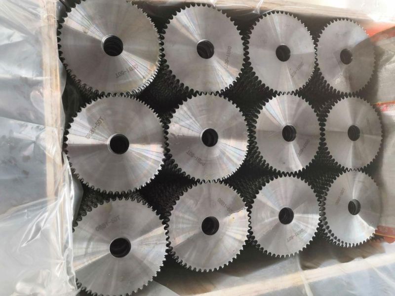 Factory Supply Finished Bore Sprocket Transmission Harden Tooth Stainless Steel Conveyor Drive Roller Chain Idler Wheel Gear Sprocket