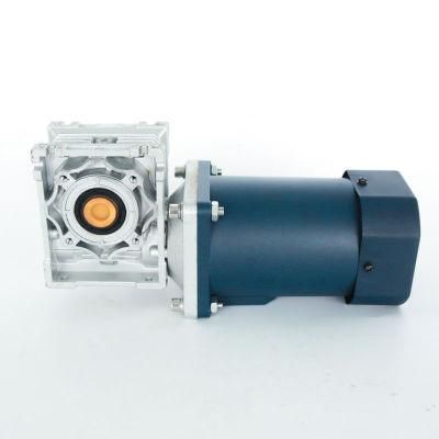 Ratio 5-100 Speed Variation Worm Gearbox DC Gear Motor for Mask Machinery