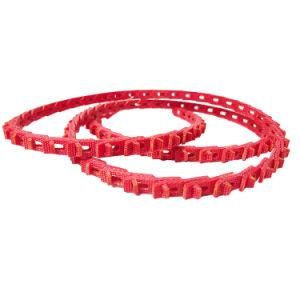 Customized Size Red Adjustable Link V Belt for Power Transmission