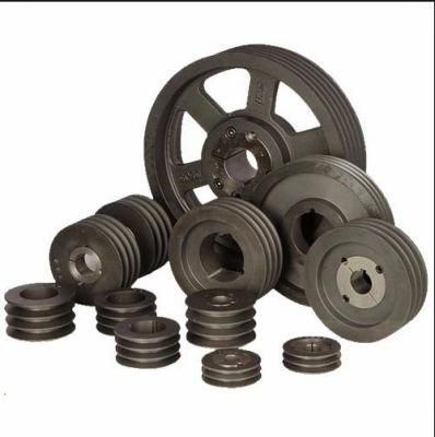 High Performance European Standard V-Belt Pulley 2-8 Groove Wheels with Taper Lock Bushing