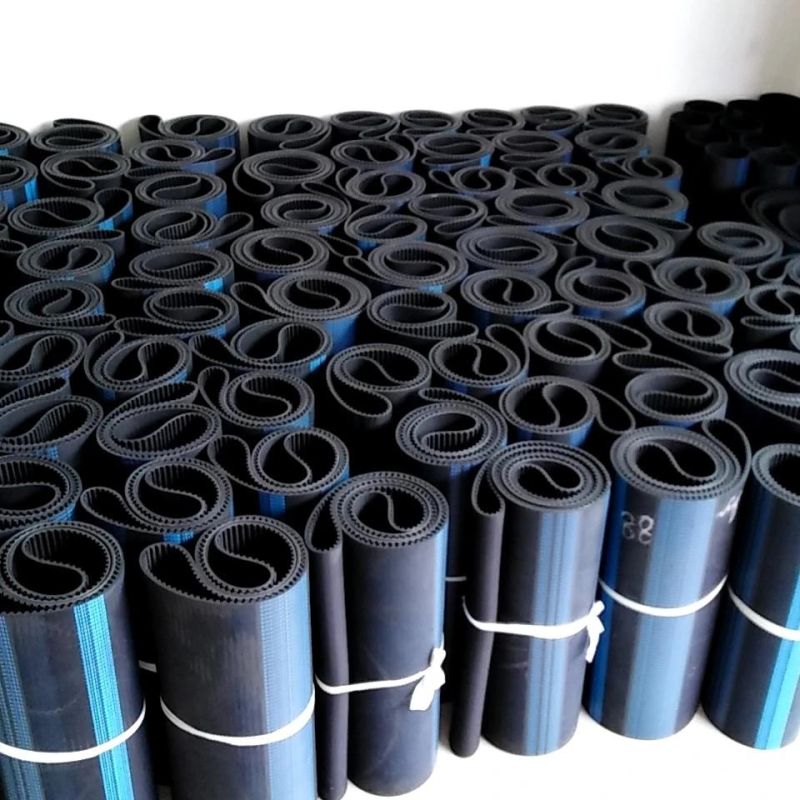INJ -First Rated Supplier For Auto Rubber Industrial double teeth Mould Timing Belt Transmisson Belt