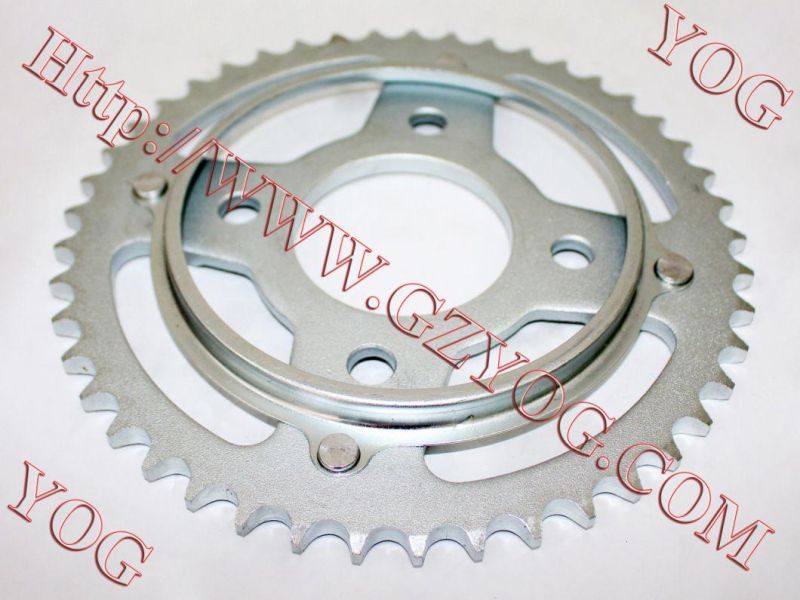 Motorcycle Rear Big Sprocket Tvs Star Tvs100