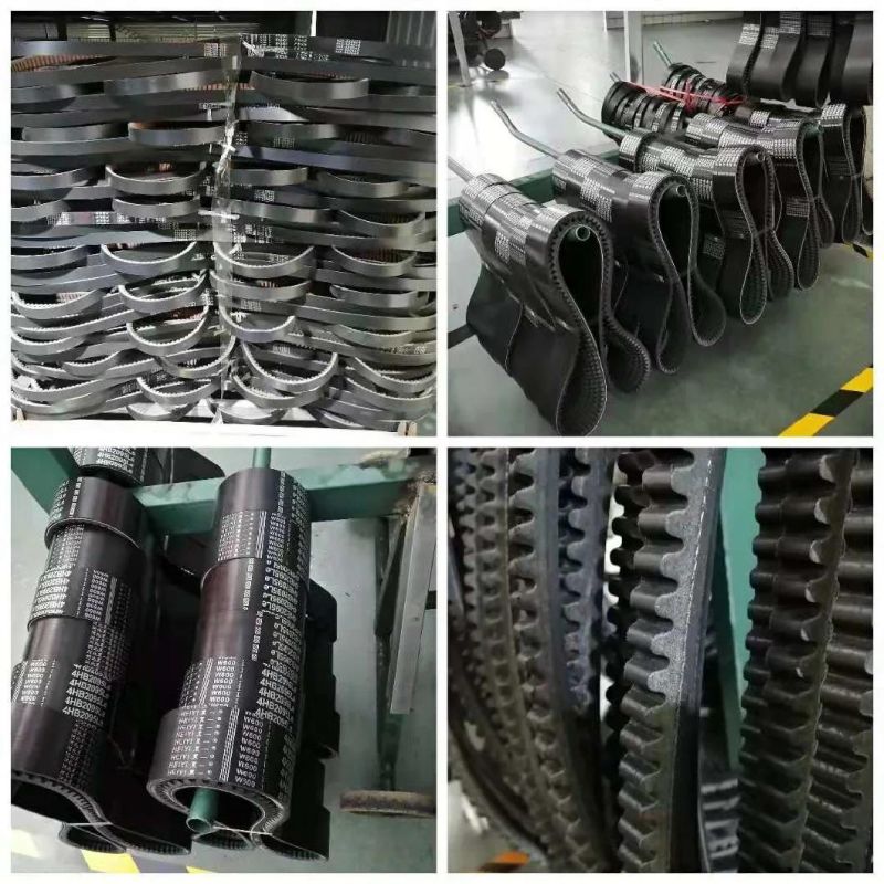 Variable Speed Rubber Raw Edge V Belt/Rubber Conveyor Belt for Corn Harvester